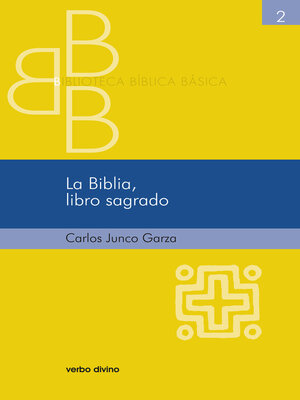cover image of La Biblia, libro sagrado
